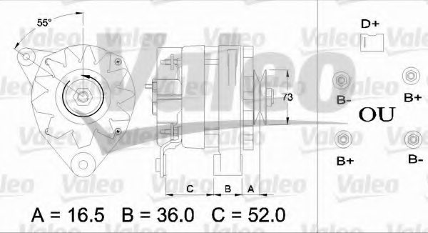 VALEO 436248 Alternator